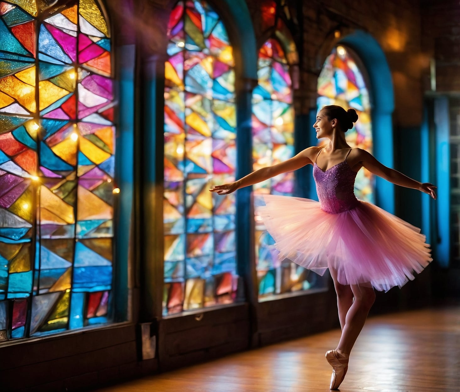 Ritmo y energía en baile